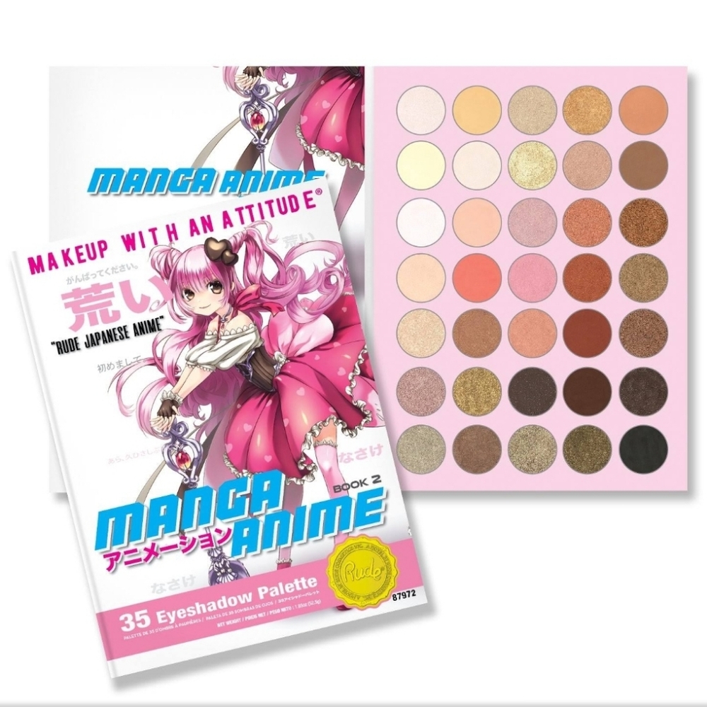 Rude 35 color palette manga anime-Book 2